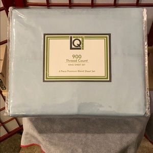 Brand new Living Quarter king sheet set 900TC
